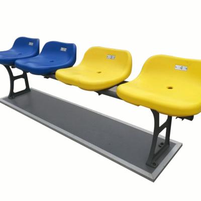 China 2021 modern popular stadium stand chair stadium seats made of high density polyethylene for school for sale