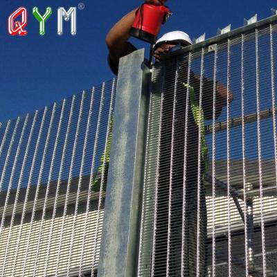 China Easily Assembled High Security Barrier Welded Anti Climb 358 Mesh Fence for sale