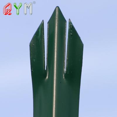 China QYM Easily Assembled Powder Coated Steel Fence Palisade Fencing for sale