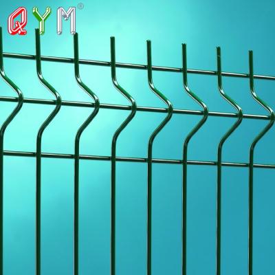 China Easily Assembled High Quality PVC Coated 3d Welded Wire Mesh Fence Panels for sale