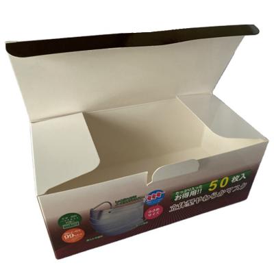 China Wholesale Cheap Price Disposable Face Mask Paper Box Recyclable for sale