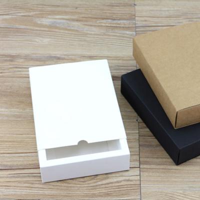 China Foldable Drawer Recyclable Glass Chocolate Paper Box Chocolate Paper Box Customized Ivory Packaging Paper Box for sale