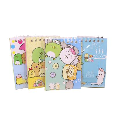 China Wholesale Custom Paper Spiral Binder Beautiful Printed Notebook for sale