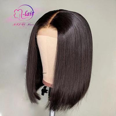 China Hot Sale Brazilian Natural Deep Middle Parting Wigs 100% Body Wave Kim k 4x4 2x6 13x4 13x6 Human Hair Lace Closure Wigs Long for sale