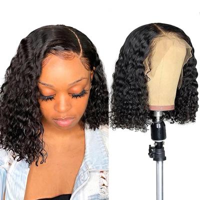 China Water Wave Virgin Human Hair Silky Virgin Hair Wigs Lace Front Wigs 13x4 Lace Front Wigs Water Wave Lead Hot Selling Raw Hair 2020 for sale