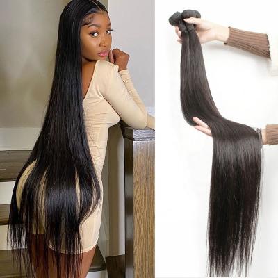 China Cheap High End Brazilian Human Nature Hair Bundles 100% Straight Virgin Hair Silky Straight Wave Beautiful Long for sale