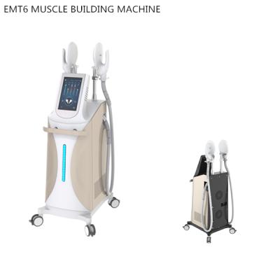 China 2020 real new EMS factory muscle building fat reduction machine with 2 vibration handpiece for sale