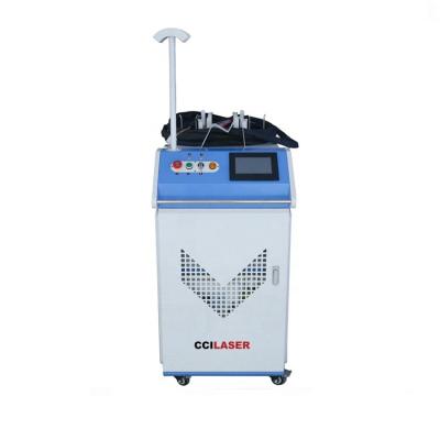 China Metal Stainless Steel Laser Cleaner Cutter Welder CCI Laser In One Fiber Laser Cleaning Welding Cutting Machine 3 In 1 Machine And Laser Cleaning Machine 2000w 1500w 1000w 3000w for sale