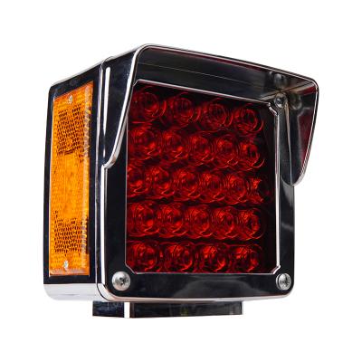 China Automobile Lamp High Brightness Warm Natural Light Both Sides Of Plastic LED Truck Amber Durable Safety Waterproof Light for sale