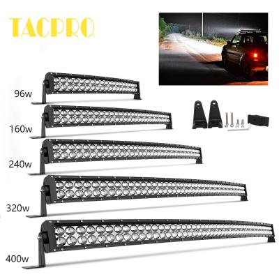 China TACPRO New Aluminum Optical Bar IP69k Waterproof Single Row No Screws Flood Led Light Bar Led Light Bar Laser for sale