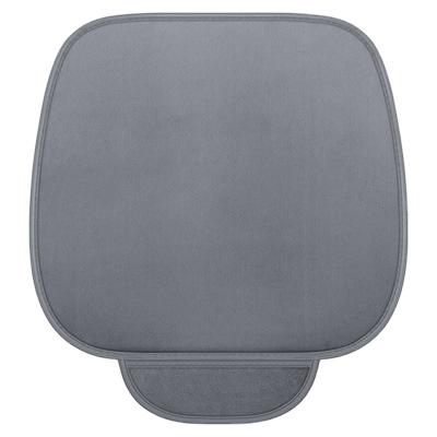 China Sports Purple Gray Plush Car Seat Cushion Four Seasons Universal Three Piece Non-Slip Beige Rear Seat Fits All LED Car Seat Covers for sale