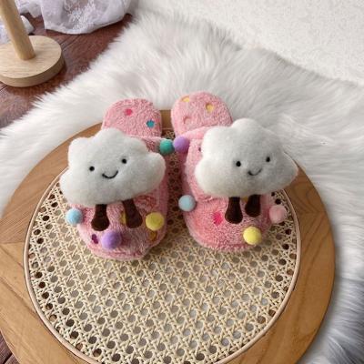 China New Style Home Comfort Anti-Slippery Slippers For Women Winter Bedroom Warm Slippers Cute Cartoon Plush Indoor Indoor Slippers for sale