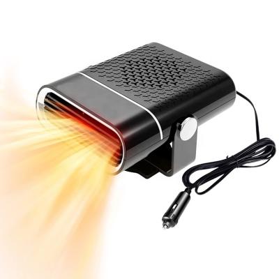 China Heater That Plugs Into PTC Car Cigarette Igniter 150W 12V Folding Car Heaters Portable Fast Defog Defroster For Cars SUV for sale