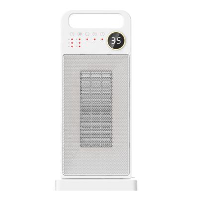 China Outdoor Screen Heater Household Vertical Electric 2000W PTC Heater Remote Control Electric Touch 120 Degree Shaking Main Room Heater for sale