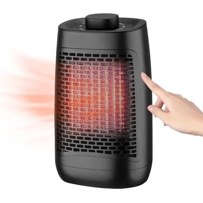 China Outdoor Portable Heater PTC Heater With Overheater Ceramic Desktop Heater With Fan Mode Small Room Space Tip-over Protection for sale