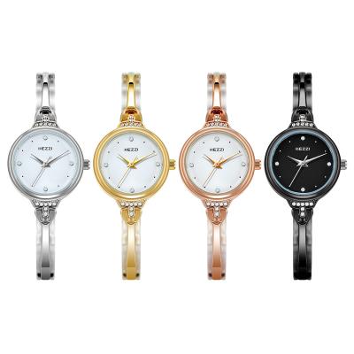 China Korean special black quartz steel band women's watch women's fashion electronic electronic ladies watch strap for sale