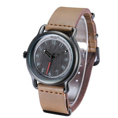 China Popular Water Resistant And Fashion Luxury Watch Men Quartz Leather Wristwatches for sale