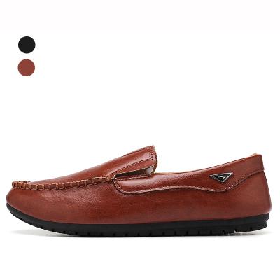 China Fashion Trend Mens Casual Shoes Moccasin Leather Formal Dress Walking Slip On Loafers Classic Driving Boat Shoes For Men for sale