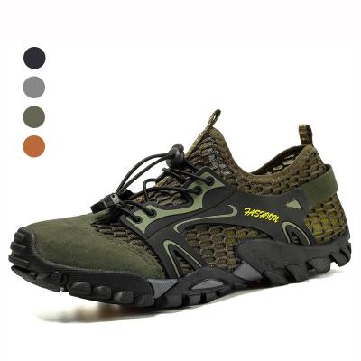 China Fashion Trend Plus Size Man Rise Shoes Outdoor Breathable Casual Walking Running Shoes Sports Sneakers Non-Slip Quick Dry Trekking Shoes for sale