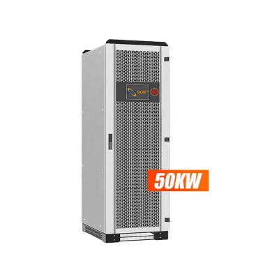 China Integrated transformer mpp solar hybrid inverter 50kw solar system for commercial use 3 phase hybrid 50kw solar inverter for sale