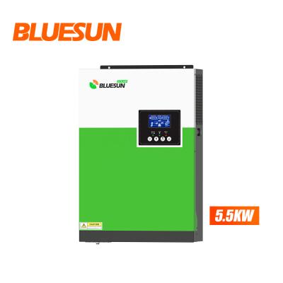 China Off Grid Inverter 5.5Kw Pure Sine Wave Home Solar Power Converter Rooftop Micro System Bluesun Inverter Off Grid for sale