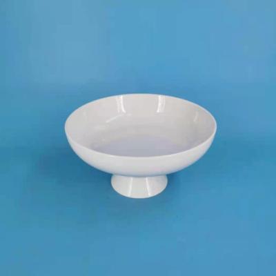 China Modern Europe Cake Stands Tray Wedding Decorations Dessert Table Display Cake Stand Ceramic Dishes With Stand for sale