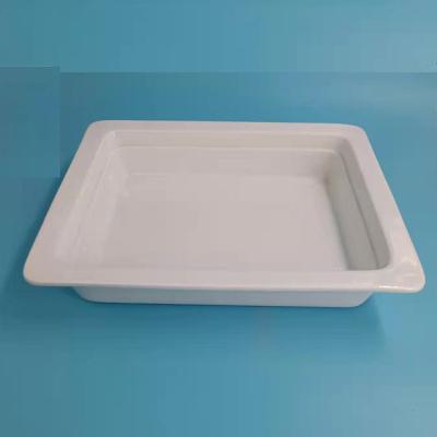 China Sustainable Hot Sale Kitchen Rectangle Bakeware Ceramic Baking Dishes For Restaurant Home Use for sale