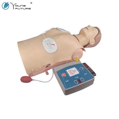 China Realistic Half Body CPR Training Manikin With AED Trainer for sale