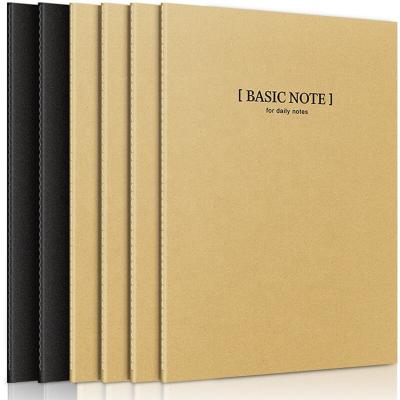 China Eco - Friendly Paper Custom Design Logo Color Stationery A5 Diary Printing Notebook / A4 Kraft Paper for sale