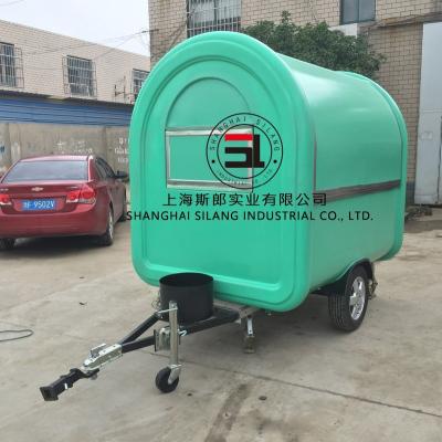 China Snack factory new mobile food trailers, ice cream food trucks, 100% meet the requirements for sale