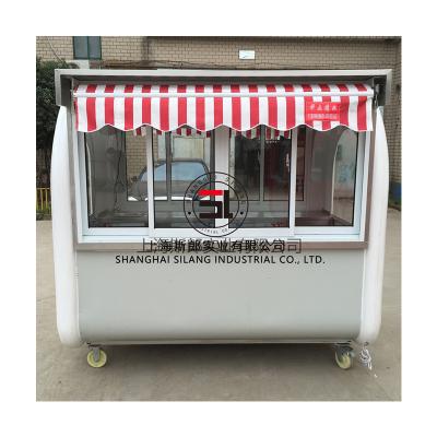 China Snack Factory LAUNCHED SL-1 ice cream food cart, truck hot dogs, mobile food vans for sale