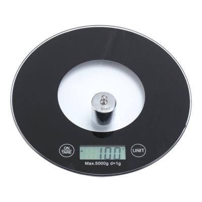 China Kitchen Food Weighing 2019 Hot Digital Round Kitchen Scale With CE ROHS LFGB for sale