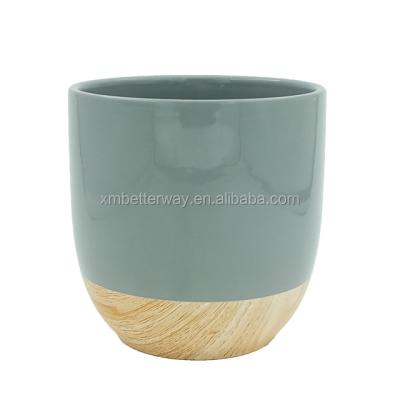 China Morden Gray Ceramic Planters for sale