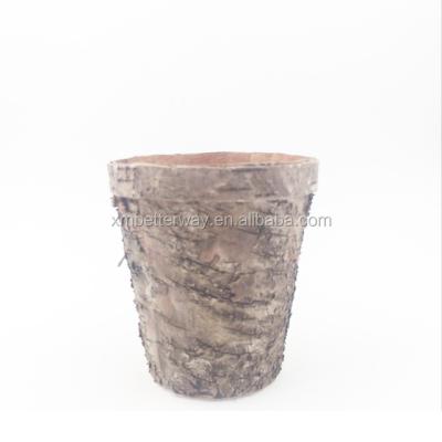 China French Country Birchbark Covered 4.45