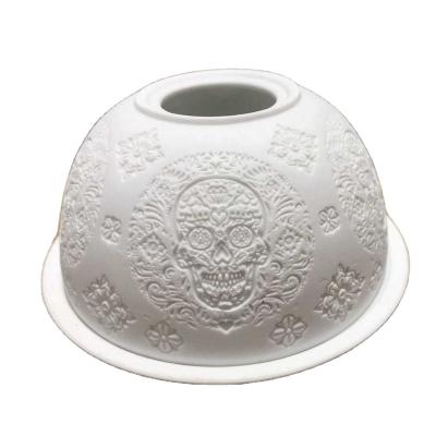 China Modern model of lithophane candle holder from France for Christmas for sale