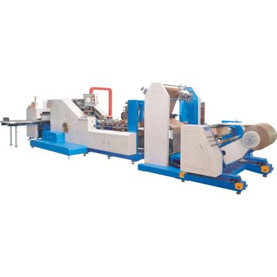 China Packaging industry kraft paper bag making machine paper shopping bag making machine paper bag making machine with handle for sale