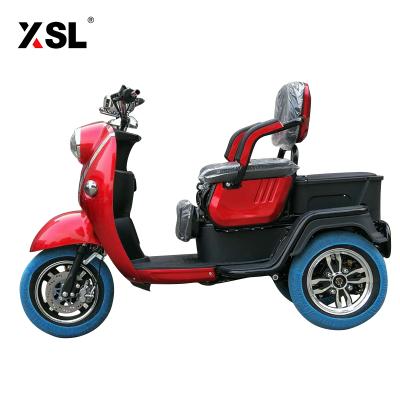 China Passenger 1000W 60V Aluminum Alloy Wheel Adults Electric Food Tricycle With Reversing Voice for sale