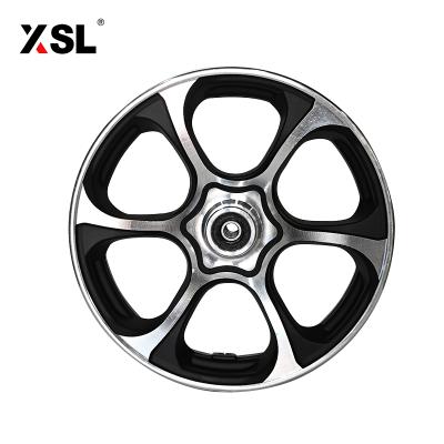 China Custom Electric Bike Motorcycle Aluminum Alloy Wheel Hub For Sale 10 Inch Excellent Quality Economic Motorcycle Wheels Aluminum Rims for sale