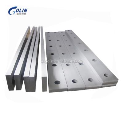 China Good Quality Cr12MoV Machine Shear Blades For Cutting Machine for sale