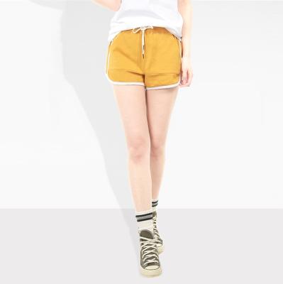 China Anti-wrinkle 2020 new style women shorts casual shorts pants fashion sporty fleece with drawstring for sale