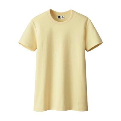 China Fashional Girls Anti Shrink Neck T Shirt With 100 Cotton T Shirt Yarn for sale