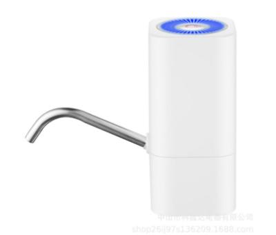 China USB Rechargeable Automatic Bottled Water Pump With LED Lighting Button for sale