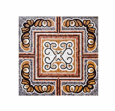 China Mosaic New Products Decorative Stone Wall Painting Natural Marble Tile Stone ABC Art Picture Patch Work Medallion Marble Designs for sale