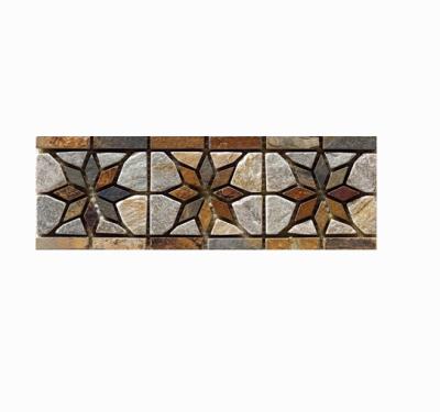 China Modern Professional Supplier ABC-STONE Custom Design Size Marble Casting Border Line For Wall Decoration for sale