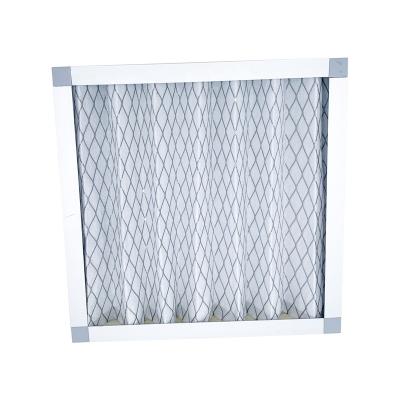 China Paint Booth 5 Micron Mesh Synthetic Fiber Element Pre Filter Dust Collection Filter F7 Panel Air Purifier for sale