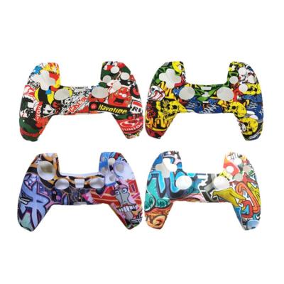 China Silicone Shell SYY Protective Colorful Controller Joystick Silicone Case Skin Shell Protector For For Playstation 5 PS5 Silicone Case Game Accessories for sale