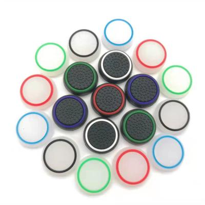 China High Quality Dual Color Button Cap SYY Game Controller Anti-Skid Double Color Thumb 3D Gamepad Silicone Button Cap for PS4 PS3 XBOX One 360 ​​Game Accessories for sale