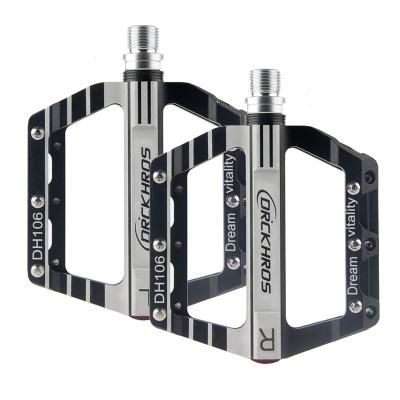 China Non-slip Mountain Bikes Aluminum Alloy Bicycle Pedal With Three - Perin Bearing Pedal for sale