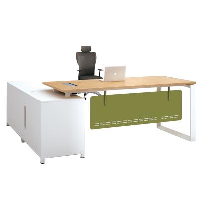 China (Size)Adjustable Modern Modular Manager and Staff Office Table Furniture Workstation for CEO Manager for sale