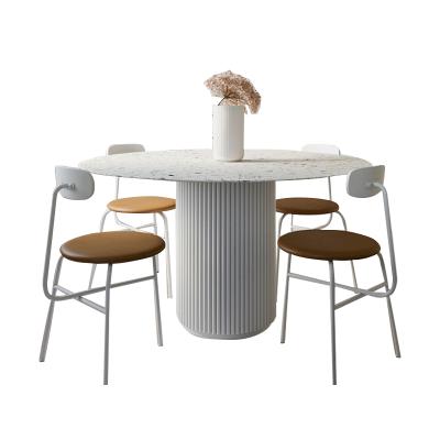 China Fashion adjustable (height) table reception the creative round table coffee milk tea shop modern negotiation room table for sale